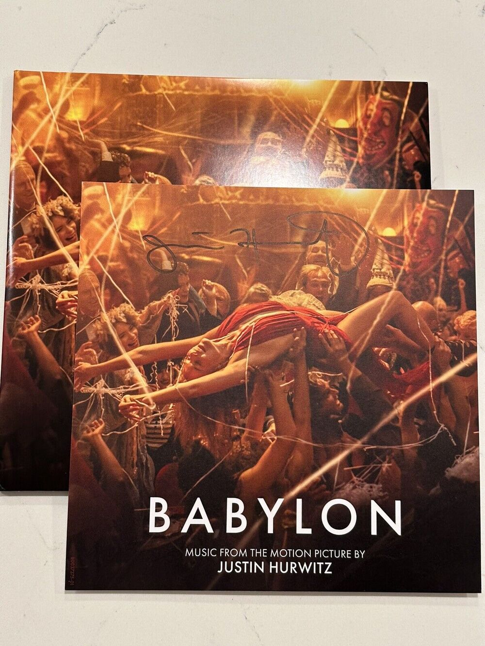 Babylon Soundtrack | Signed Vinyl 2-LP (Autographed by Justin Hurwitz)